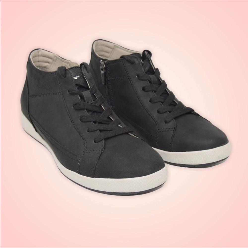 Dansko Onyx Black Milled Nubuck Sneakers, 8-1/2-9
